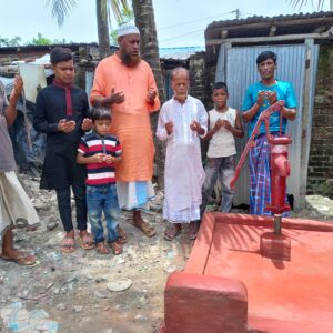 Community water well in Bangladesh